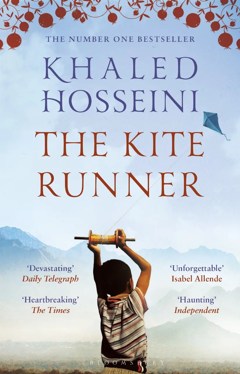 Book name: The Kite Runner by Khaled Hosseini